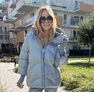 Csilla kabát gyöngyház babakék – Innova Fashion – 5. kép